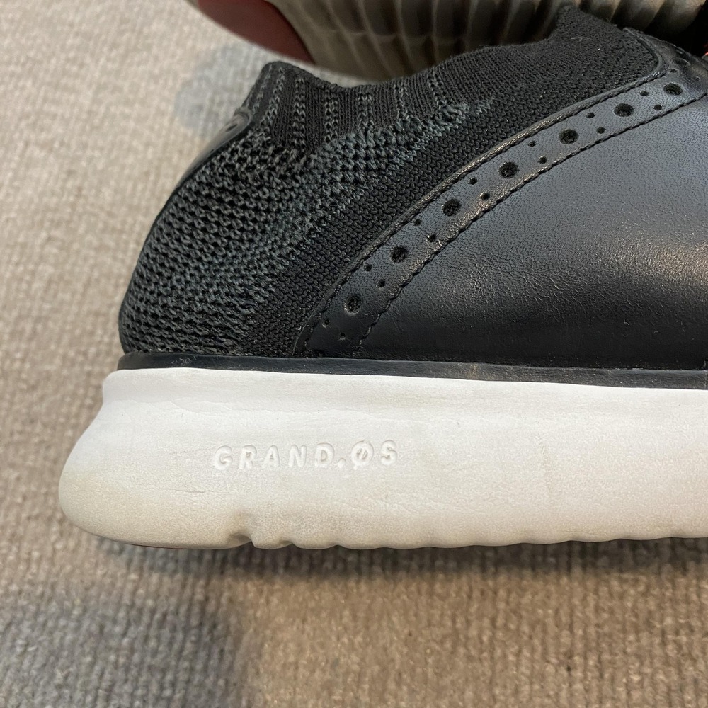 Cole Haan Zerogrand Shoes Mens Size 11.5 Black Knit Grand.OS Sneakers C25259 - Picture 3 of 11